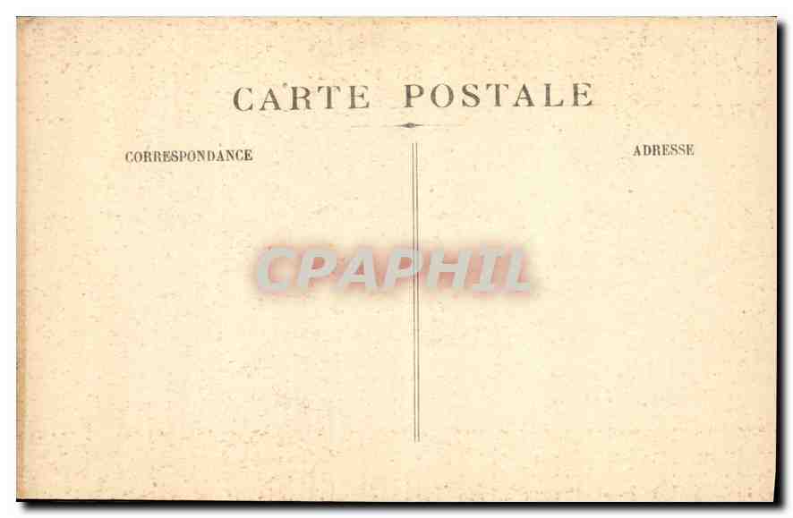 CPA Marseille Vollier sortant le soir du Vieux Port Bateau — Rückseite