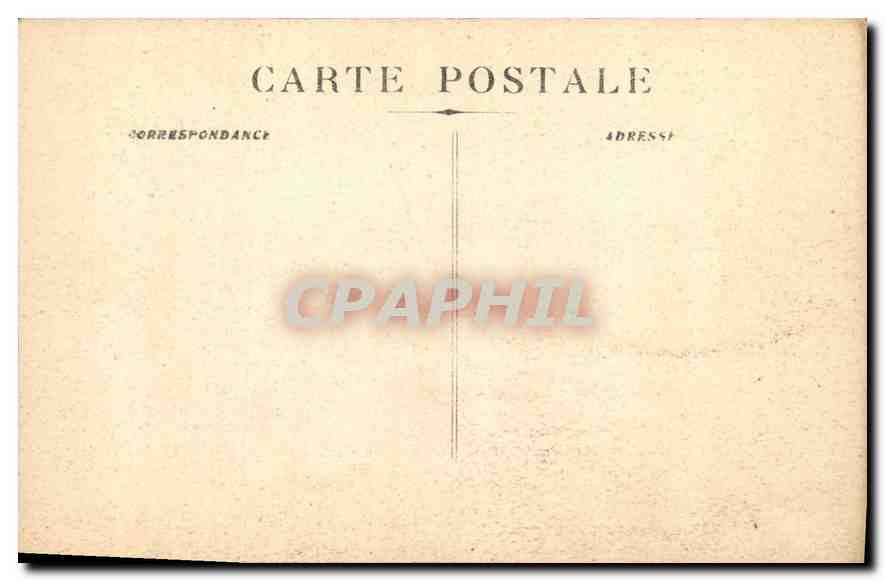 CPA Marseille Le Fort St Jean et l'entree du Vieux Port Bateau — Verso