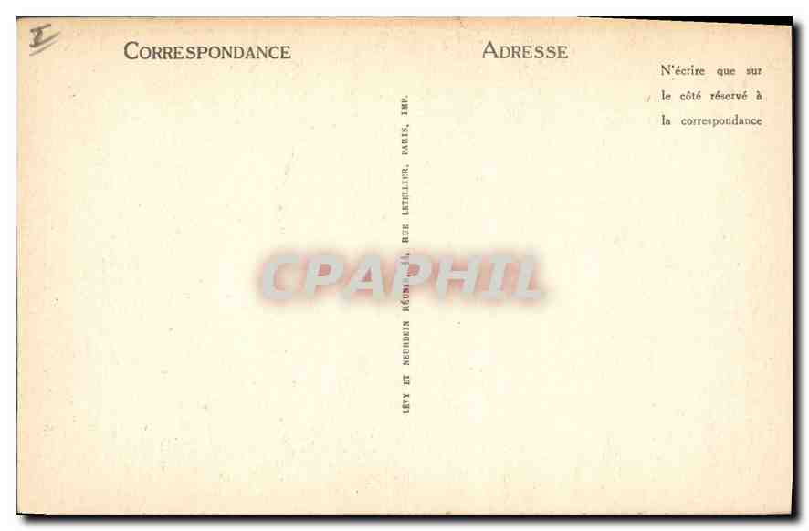 CPA Aigues Mortes Poste de Veille et Tour de Constance  — Rückseite