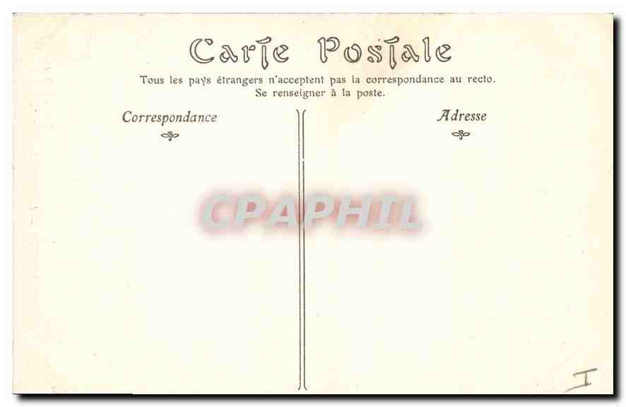 CPA Aigues Mortes L'Oratoire de Saint Louis  — Back