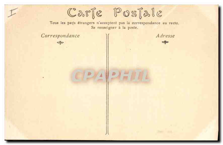 CPA Aigues Mortes La Parte de la Reine  — Rückseite