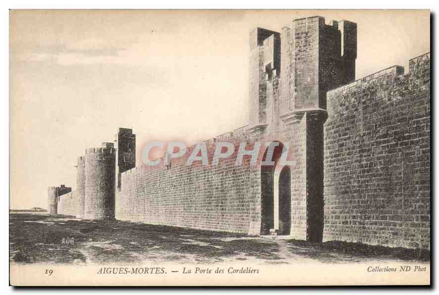 CPA Aigues Mortes La Porte des Cordeliers 
