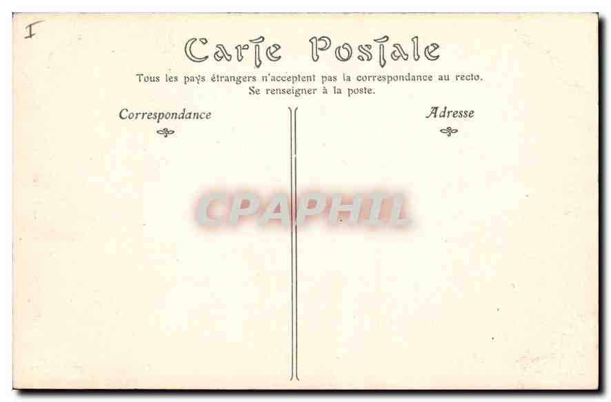 CPA Aigues Mortes Tour de Constance — Rückseite
