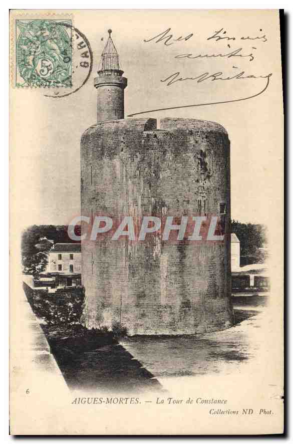 CPA Aigues Mortes La Tour de Constance 