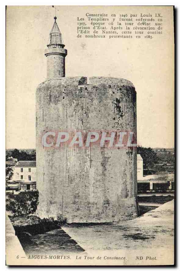 CPA Aigues Mortes La Tour de Constance 