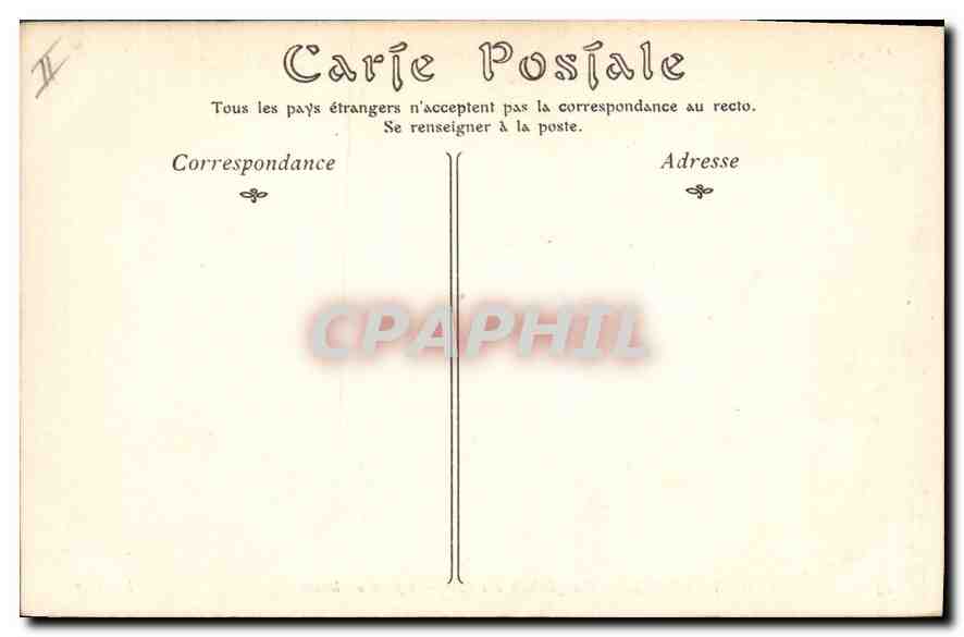 CPA Aigues Mortes Vue generale des Remparts prise au levant  — Rückseite