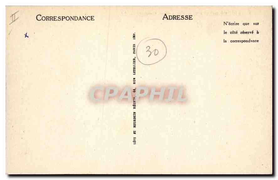 CPA Aigues Mortes Porte de la Gardette  — Rückseite