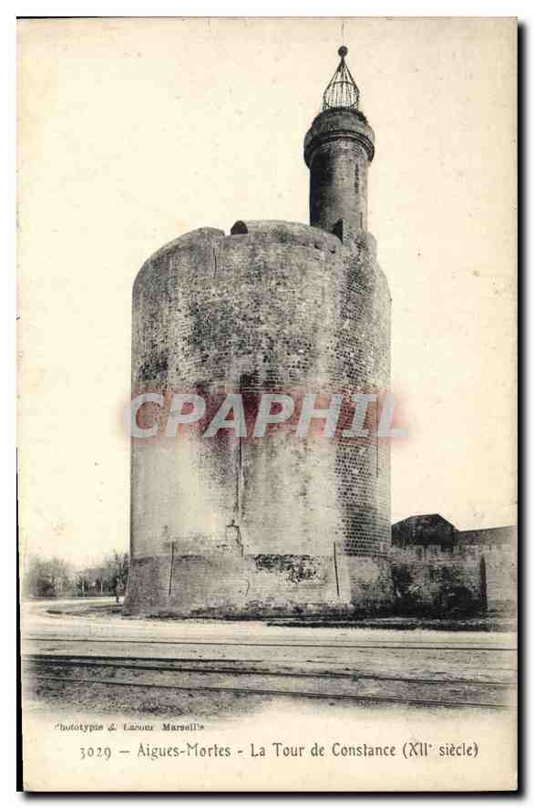 CPA Aigues Mortes La Tour de Constance XII siecle 