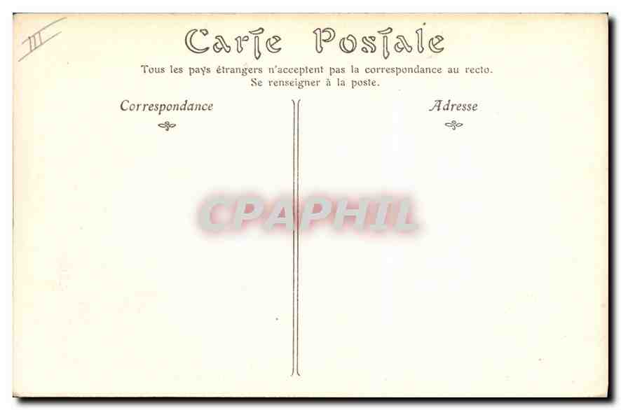 CPA Aigues Mortes La Porte de la Gardette et la Tour de Constance  — Rückseite