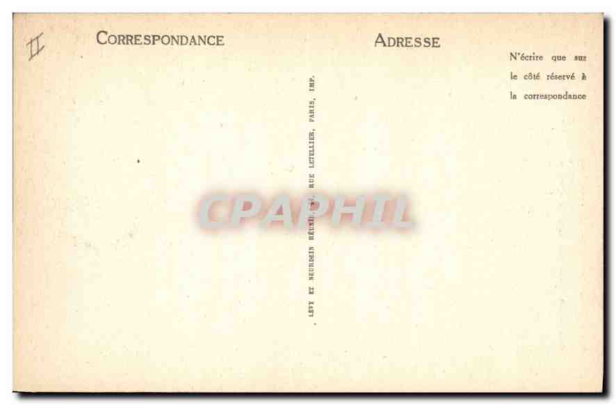 CPA Aigues Mortes La Tour de Constance  — Rückseite