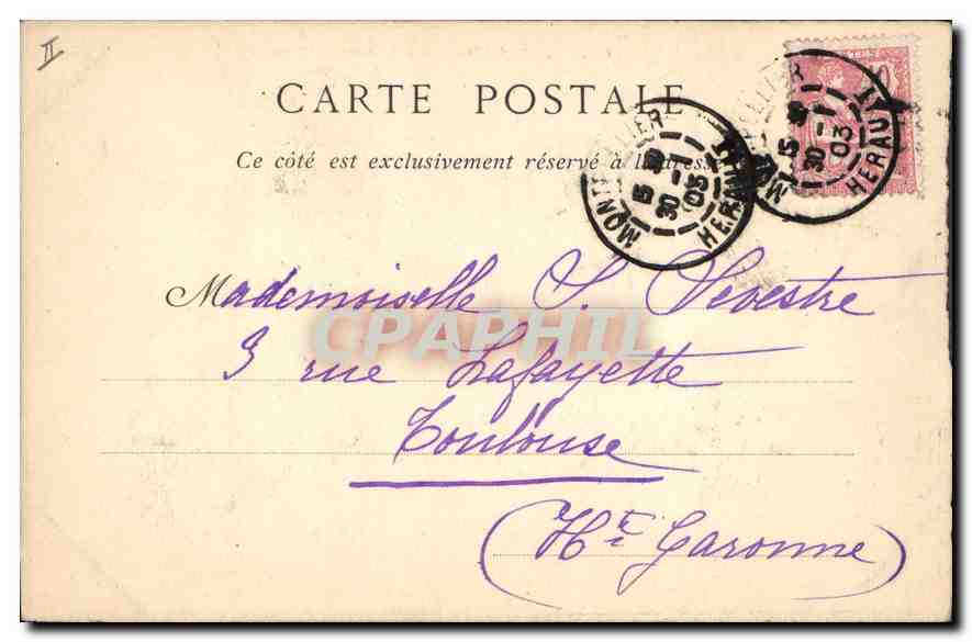 CPA Aigues Mortes Les Remparts vue Interieure  — Verso