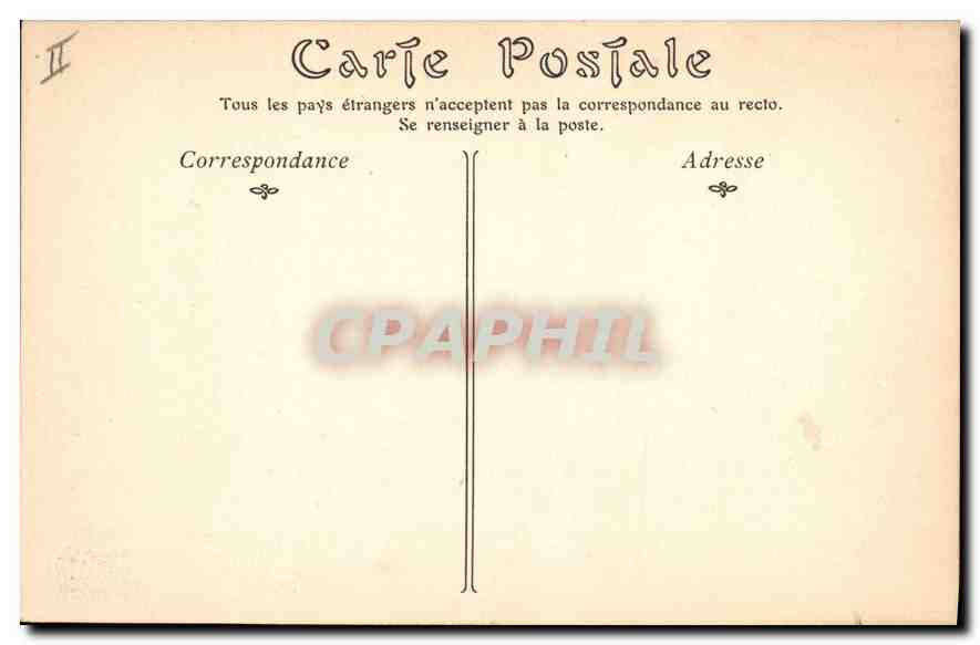 CPA Aigues Mortes La Porte de la Reine  — Rückseite
