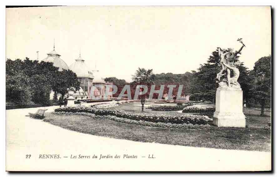 CPA Rennes Les Serres du Jardin des Plantes 