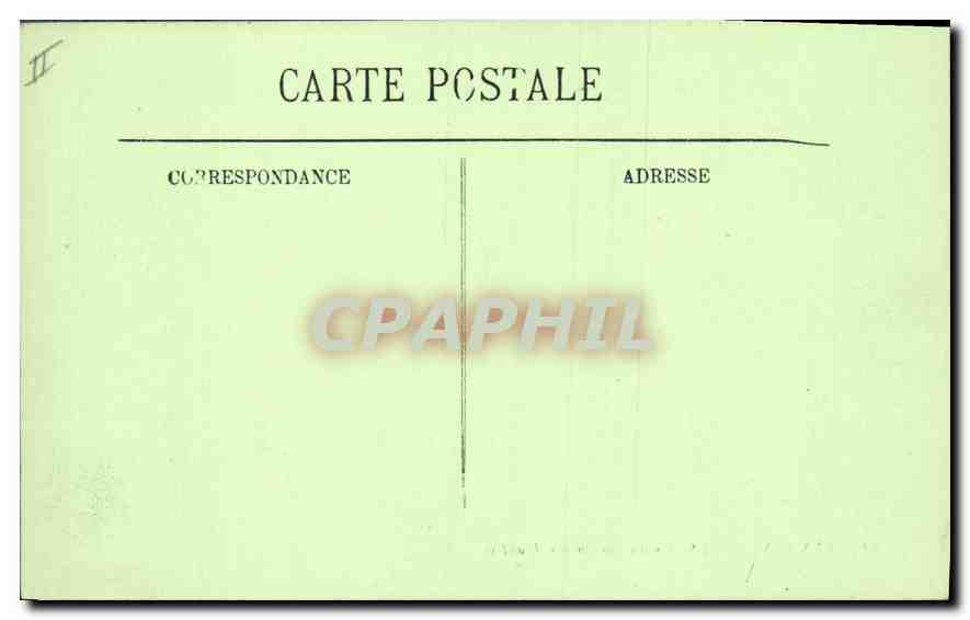 CPA Rennes Les Serres du Jardin des Plantes  — Rückseite