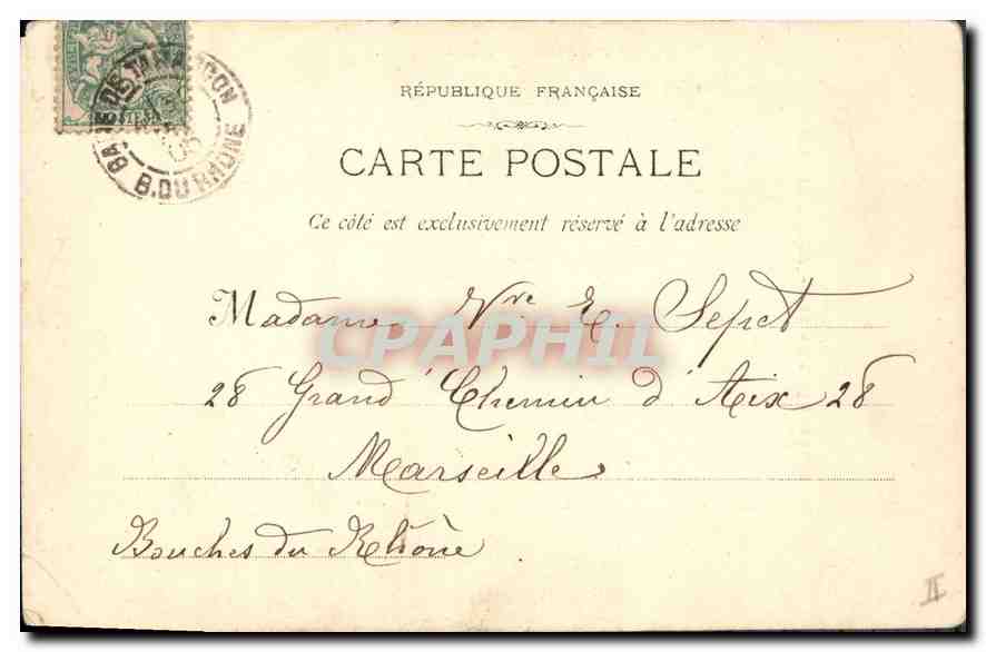 Saint Rémy - Le Mausolée — Phototypie E. Lacour, Marseille, n°245 — Verso