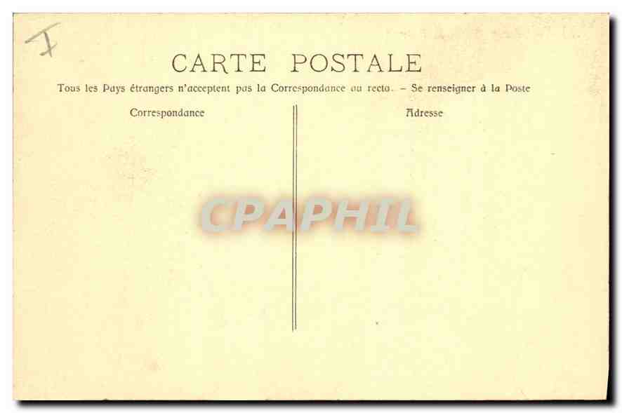 CPA Saint Remy l'Arc de Triomphe  — Rückseite
