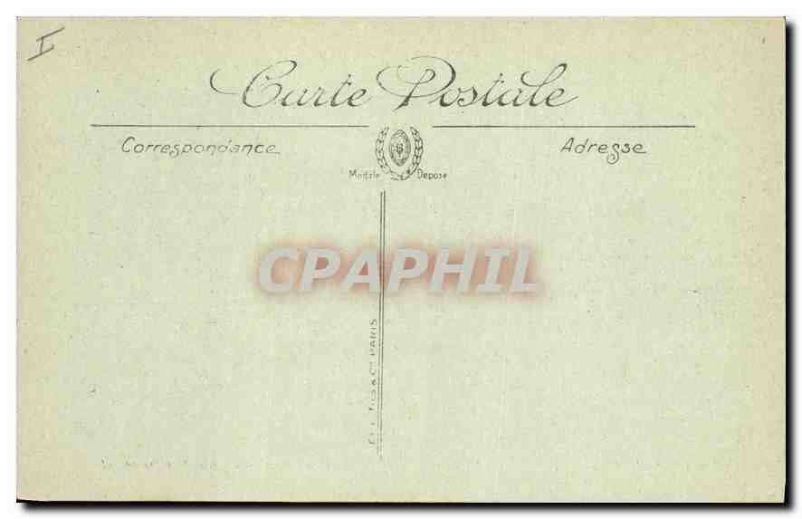 St-Rémy - L'Arc de Triomphe — Belle Archivolte, Groupe sculpté représentant des captifs enchaînés — Selecta — Verso
