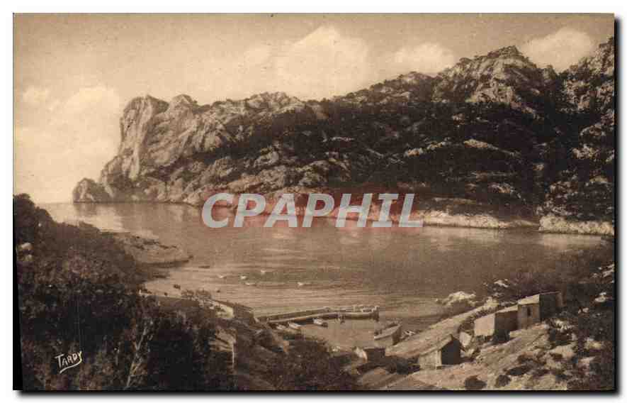 CPA Sites de Provence Littoral de Marseille Sormiou vue generale 