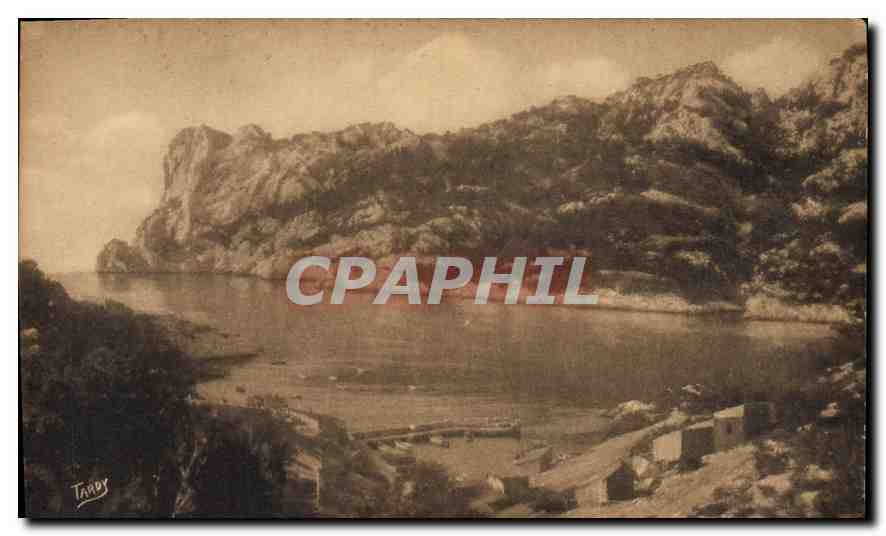 CPA Les Jolis Coins de Provence Littoral de Marseille Sormiou vue generale 