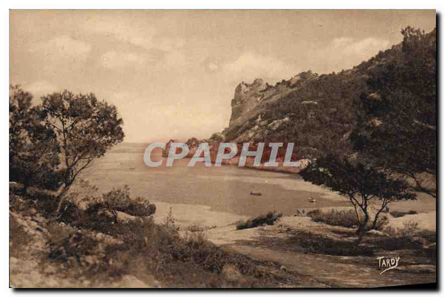 CPA Sites de Provence Littoral de Marseille Sormiou la Grande Plage 