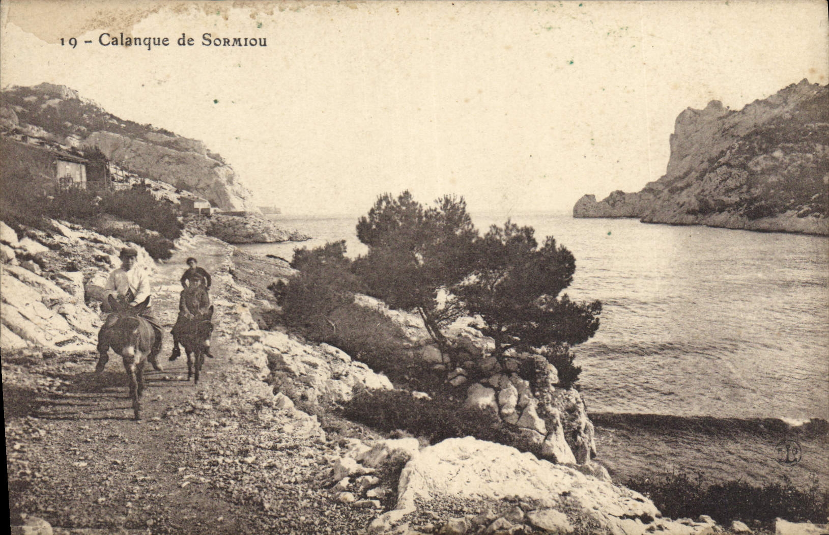 CPA Calanque de Sormiou Ane Mule