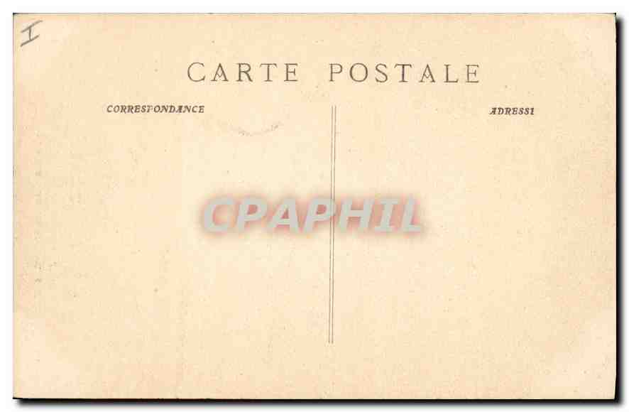 CPA La Grande Candelle et les Falaises  — Verso