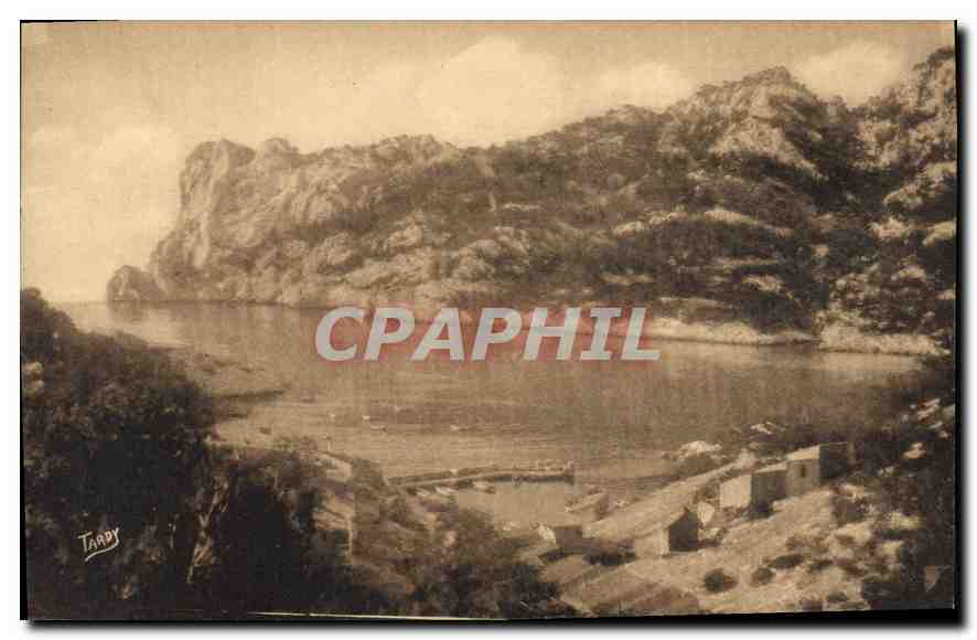 CPA Les Jolis Coins de Provence Littoral de Marseille Sormiou vue generale 