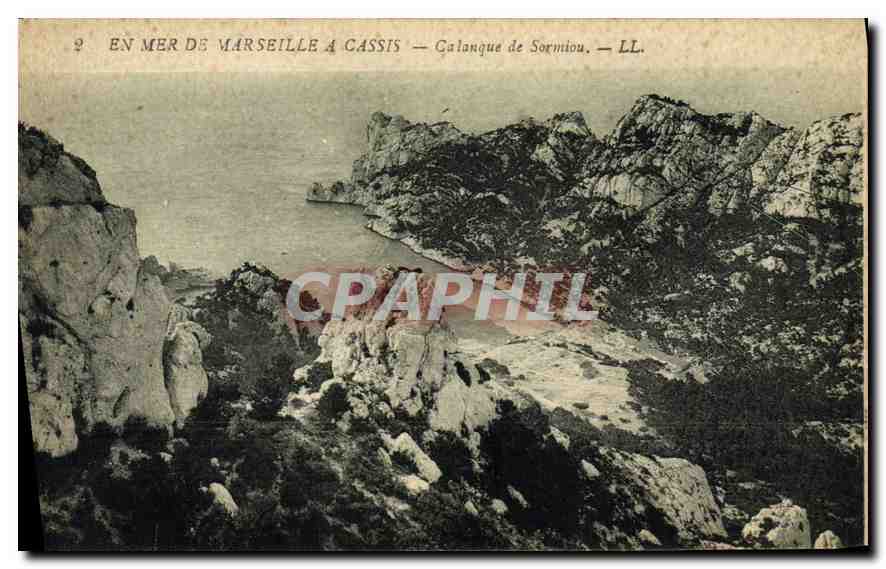 CPA En Mer de Marseille a Cassis Calanque de Sormiou 