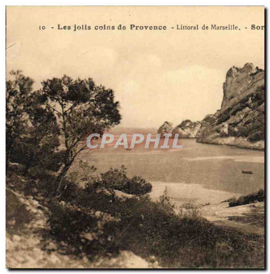 CPA Les Jolis coins de Provence Littoral de Marseille Sormiou 