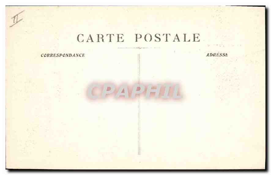 CPA Calanque et Bec de Sormiou  — Verso