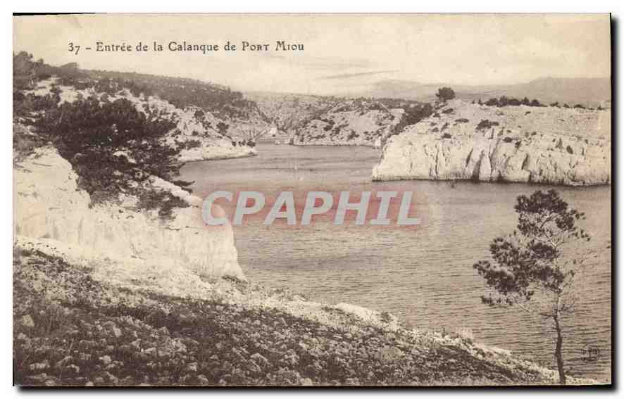 CPA Entree de la Calanque de Port Miou 