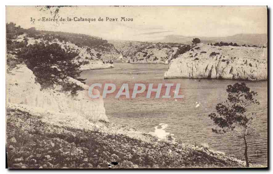 CPA Entree de la Calanque de Port Miou 