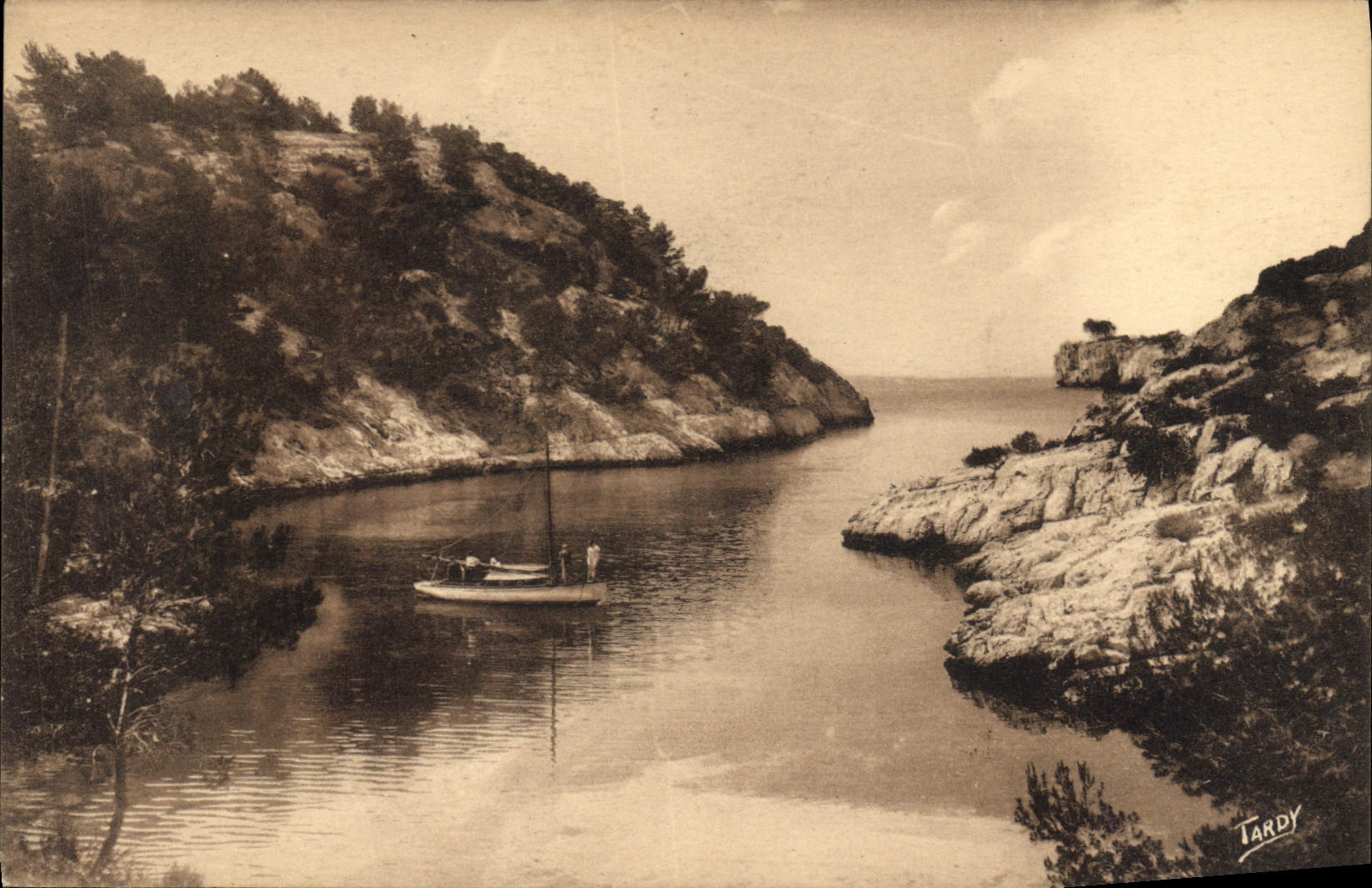 Cassis — La Calanque de Port-Pin — Édition Artistique A. Tardy