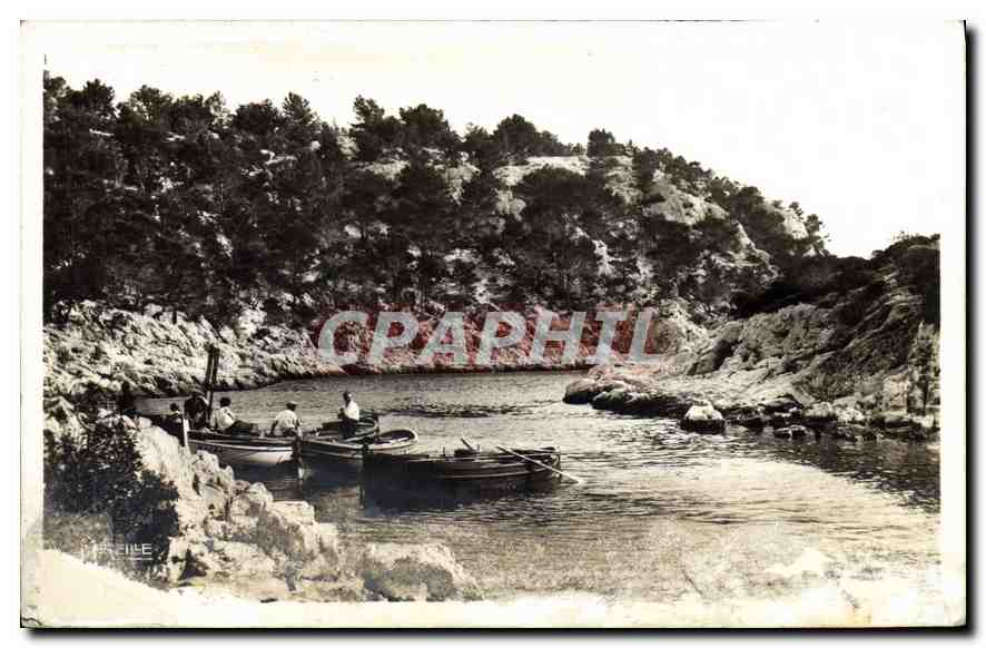 Cassis - Calanque de Port-pin — Édition Auguste-Blindini, Marseille