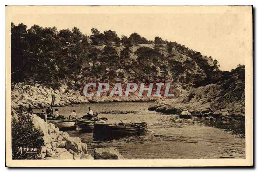 Cassis et ses Calanques — Calanque de Port pin — Éditions Mireille