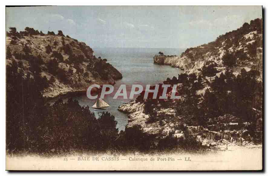 CPA Baie de Cassis Calanque de Port Pin 