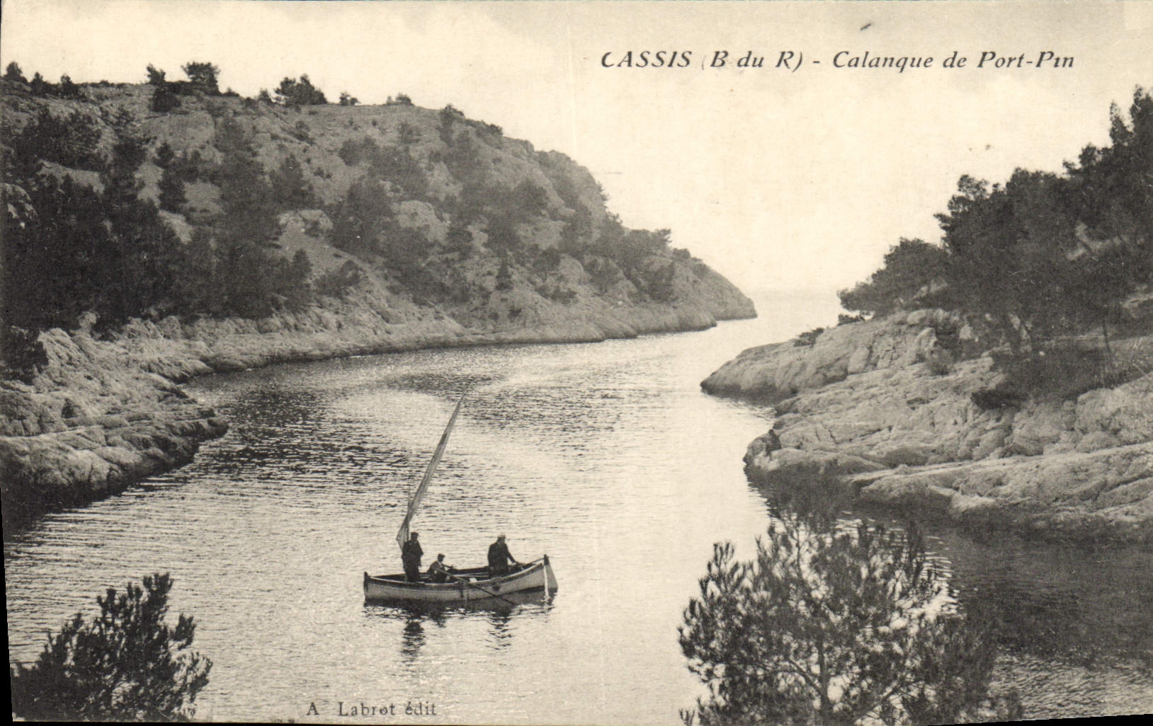 Cassis (B du R) - Calanque de Port-Pin — A. Labrot édit