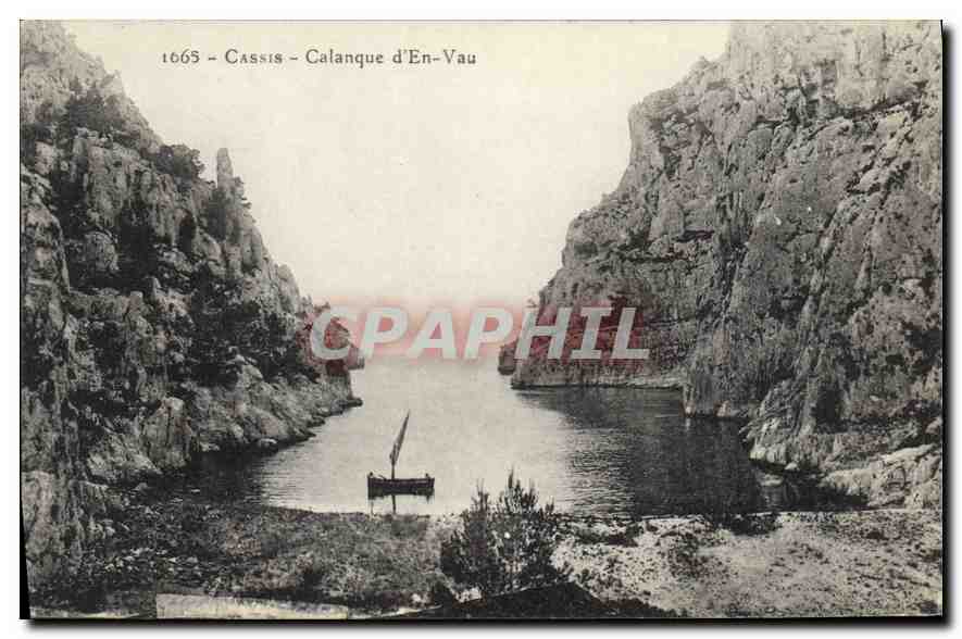 CPA Cassis Calanque d'En Vau 