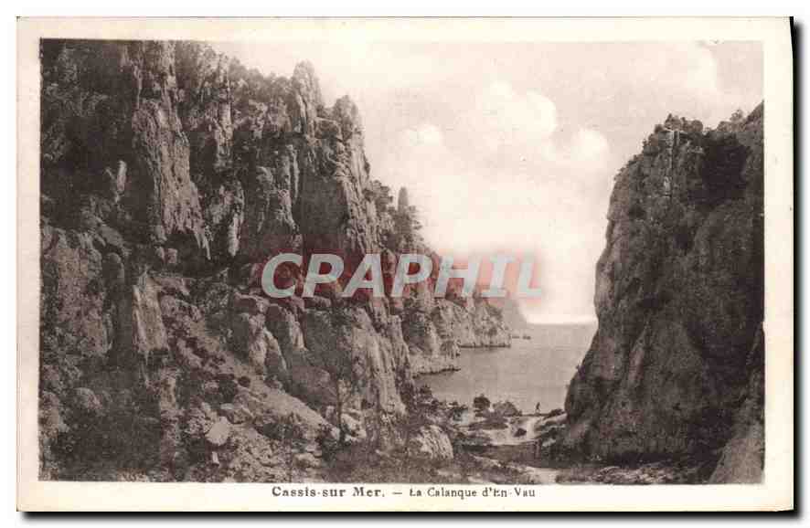 CPA Cassis sur Mer Calanque d'En Vau 