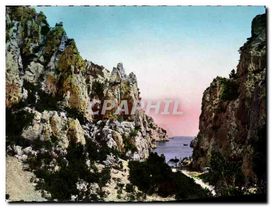 CPA Cassis sur Mer B du R la Calanque d'En Vau 