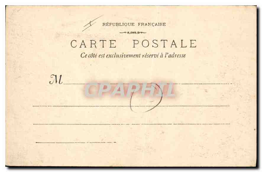 CPA Cassis Calanque d'En Vau l'Aiguille  — Rückseite
