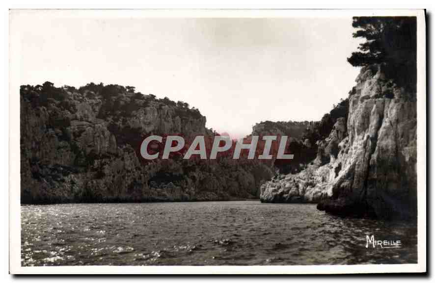 CPA La Cote Provencale Cassis et ses Calanques entree de la Calanque d'En Vau 