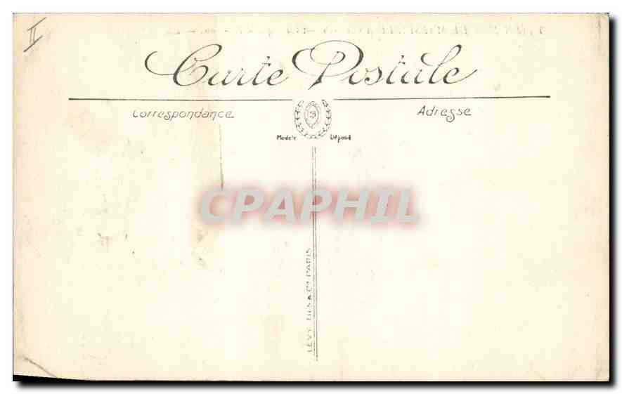 CPA En Mer de Marseille a Cassis Calanque d'En Vau  — Rückseite