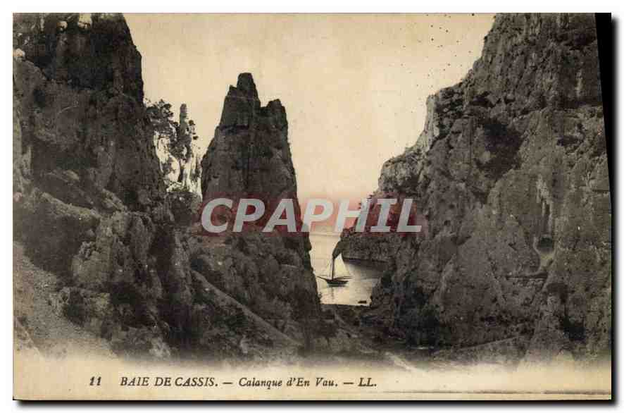 CPA Baie de Cassis Calanque d'En Vau 