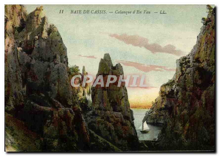CPA Baie de Cassis Calanque d'En Vau 
