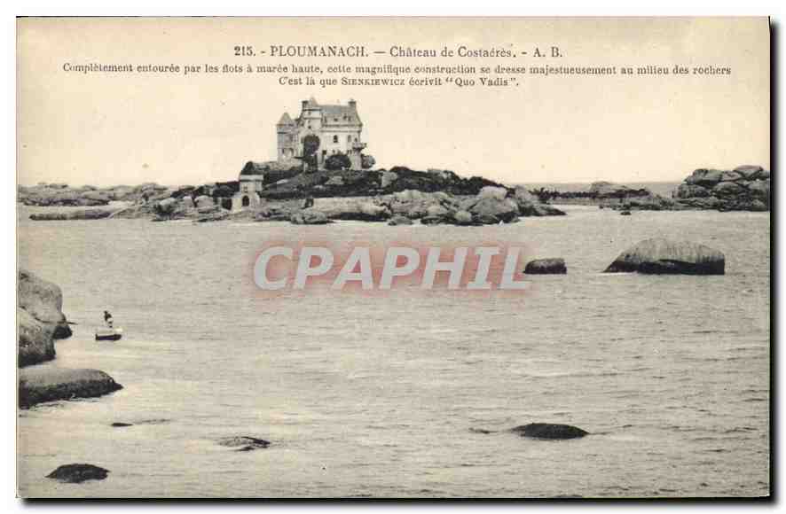 PLOUMANACH — Château de Costadères — A. B.