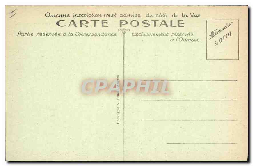 PLOUMANACH — Château de Costadères — A. B. — Achterkant