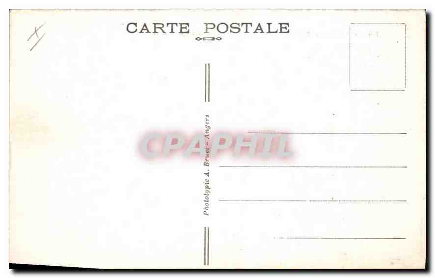 CPA Ploumanach C du N le Phare et le chateau  — Rückseite