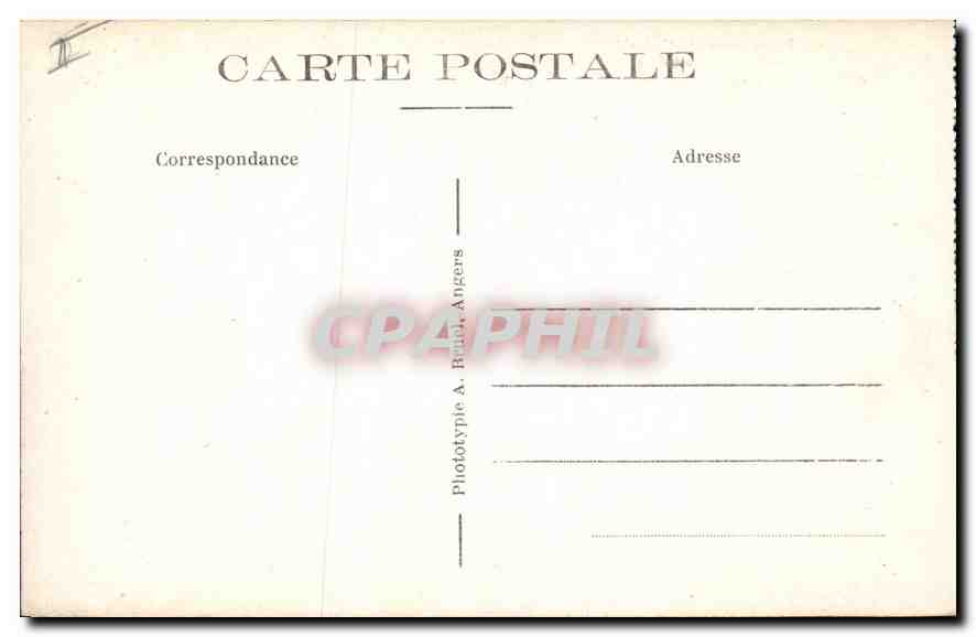 CPA Ploumanach C du N chateau de Costaeres ou Henri Sienkiewicz ecrivit Quo Vadis  — Back