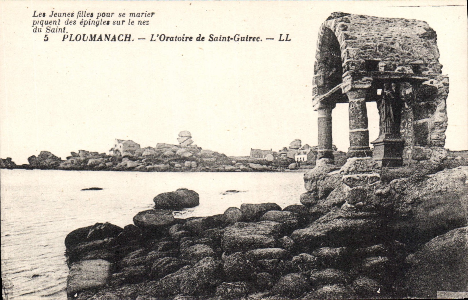 PLOUMANACH — L'Oratoire de Saint-Gutrec — LL